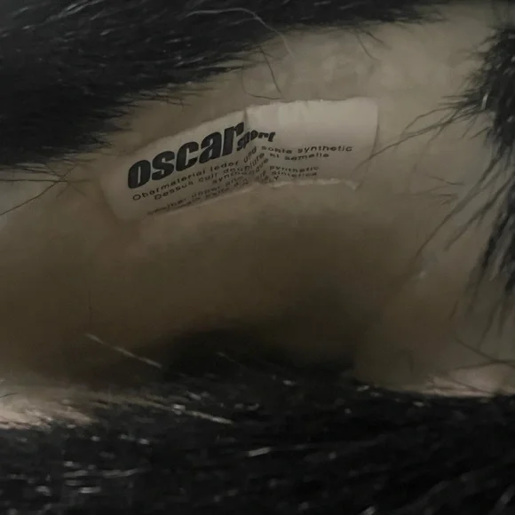 Oscar Sport Julia Genuine Fur Apres Ski  Hiking Boots Wool Lined Boots  37/ 6.5 - Picture 10 of 10